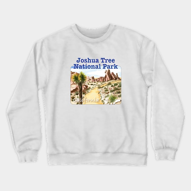 Joshua Tree National Park Crewneck Sweatshirt by MMcBuck